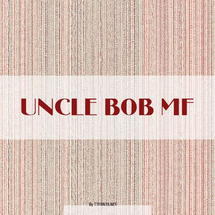 Uncle Bob MF example